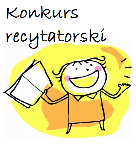 Grafika: Powiatowy Konkurs Recytatorski pt. Nieśmiertelni w poezji