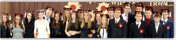 Grafika: Pożegnanie klasy III Gimnazjum