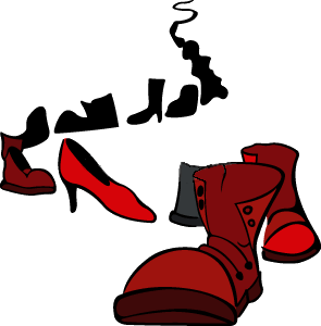 Grafika: Andrzejki w klasie IV b