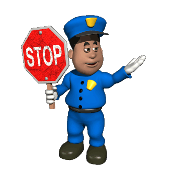 Grafika: Spotkanie z policjantami