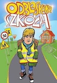 Grafika: Bezpiecznie poruszamy się po drogach publicznych - wizyta policjantów z Komendy Powiatowej Policji w Lęborku