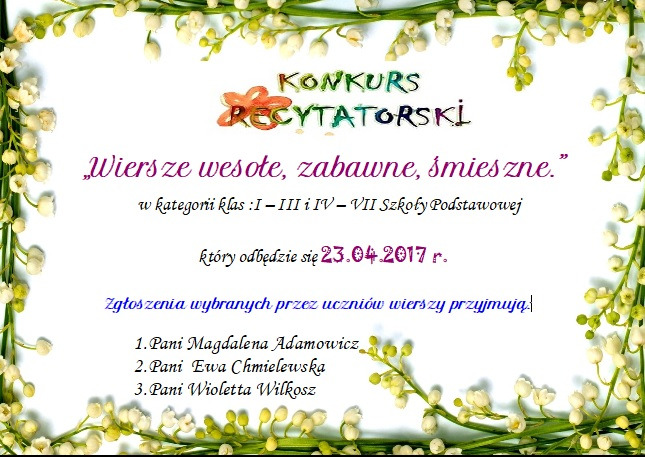 Grafika: Zapraszamy do wzięcia udziału w konkursie