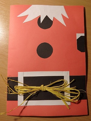 Grafika: Rozstrzygnięcie Gminnego Konkursu Plastycznego pt. A POSTCARD TO SANTA CLAUS.