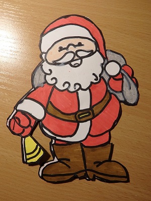 Grafika: Rozstrzygnięcie Gminnego Konkursu Plastycznego pt. A POSTCARD TO SANTA CLAUS.