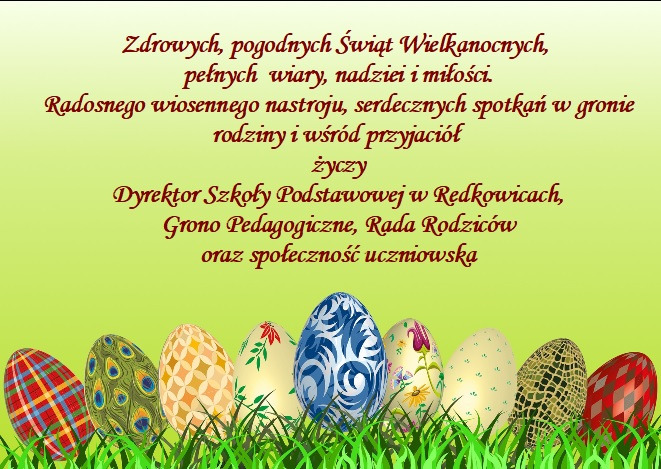 Grafika: Życzenia Wielkanocne