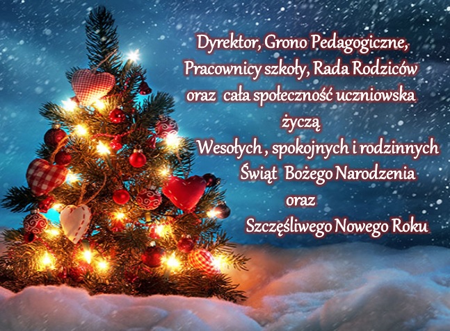Grafika: Życzenia bożonarodzeniowe