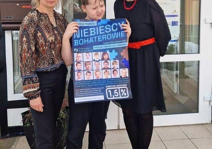 Niebieski Bohater z naszej szkoły