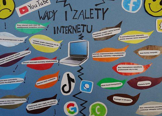 Praca w konkursie plastycznym Dzień Bezpiecznego Internetu 2022