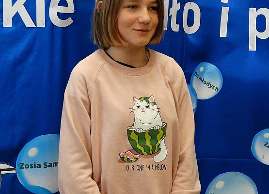 Szkolny konkurs recytatorski w szkole w Redkowicach pod tytułem Poetyckie mydło i powidło