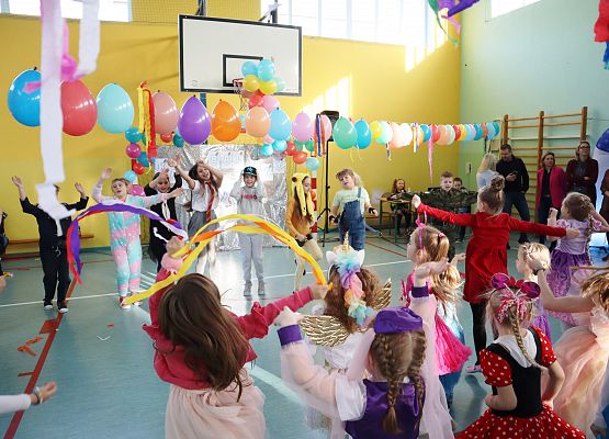 Bal Karnawałowy najmłodszych uczniów - Szkoła Podstawowa w Redkowicach.