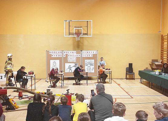 Ogólnopolskiego Turnieju Wiedzy Pożarniczej w Nowej Wsi Lęborskiej.