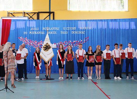 Uroczystość zakończenia roku szkolnego klas ósmych - Redkowice czerwiec 2023