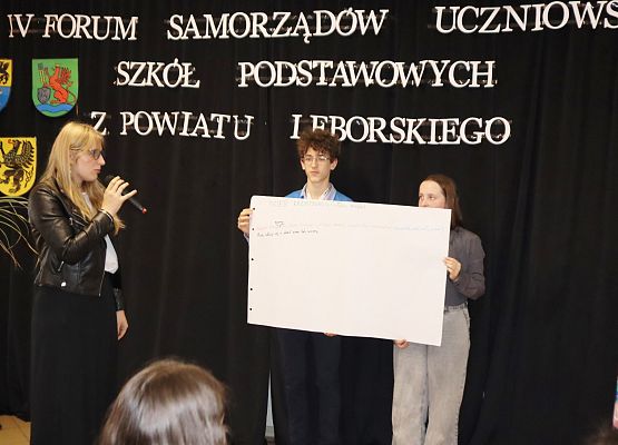 Grafika 28: IV Forum Samorządów Szkolnych Powiatu  Lęborskiego 21 X 2024 rok.