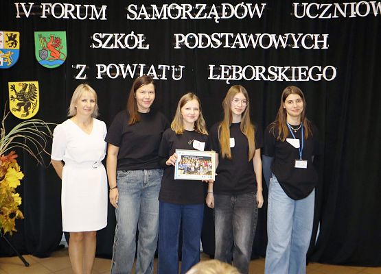 Grafika 36: IV Forum Samorządów Szkolnych Powiatu  Lęborskiego 21 X 2024 rok.
