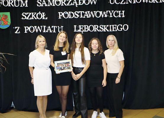 Grafika 37: IV Forum Samorządów Szkolnych Powiatu  Lęborskiego 21 X 2024 rok.