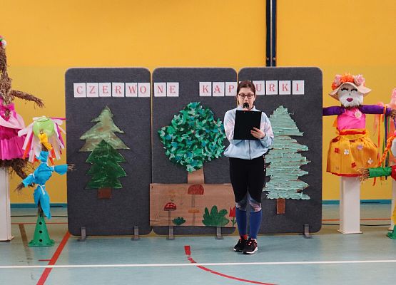 Powitanie wiosny w Szkole Podstawowej w Redkowicach.