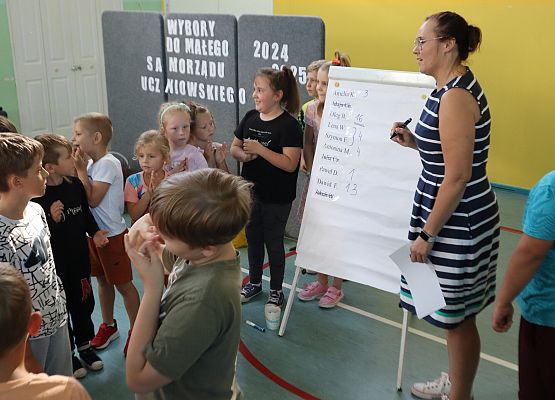 Wybory w szkole w Redkowicach do Samorządu Szkolnego X 24r.