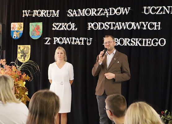 IV Forum Samorządów Szkolnych Powiatu Lęborskiego w Szkole Podstawowej w Redkowicach 21 października 2024 rok.