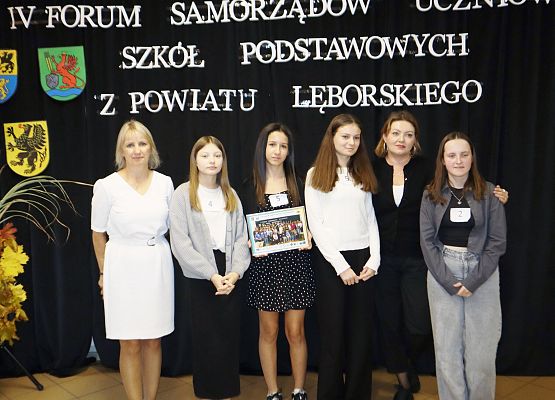 IV Forum Samorządów Szkolnych Powiatu Lęborskiego w Szkole Podstawowej w Redkowicach 21 października 2024 rok.