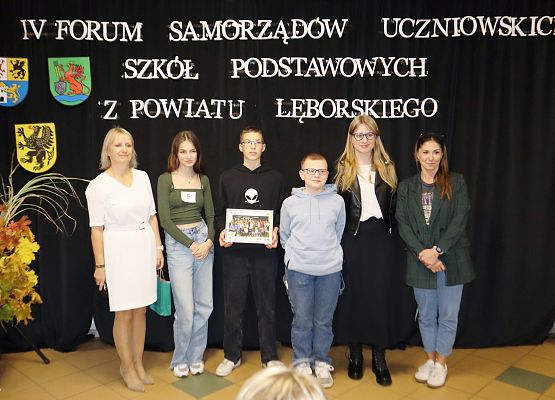 IV Forum Samorządów Szkolnych Powiatu Lęborskiego w Szkole Podstawowej w Redkowicach 21 października 2024 rok.