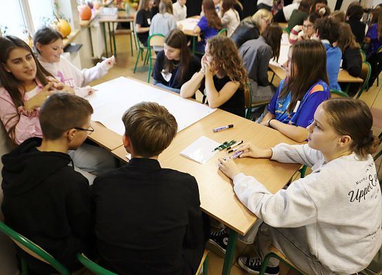 IV Forum Samorządów Szkolnych Powiatu Lęborskiego w Szkole Podstawowej w Redkowicach 21 października 2024 rok.