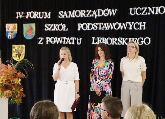 IV Forum Samorządów Szkolnych Powiatu Lęborskiego w Szkole Podstawowej w Redkowicach 21 października 2024 rok.