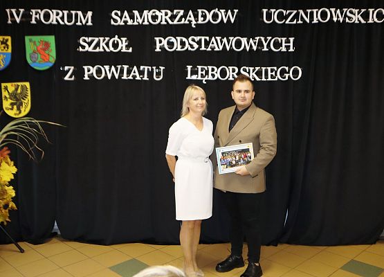 IV Forum Samorządów Szkolnych Powiatu Lęborskiego w Szkole Podstawowej w Redkowicach 21 października 2024 rok.