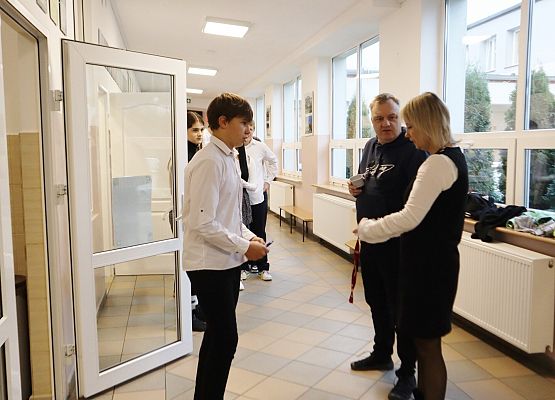 Egzamin próbny ósmoklasistów w SP Redkowice XI 2024r.