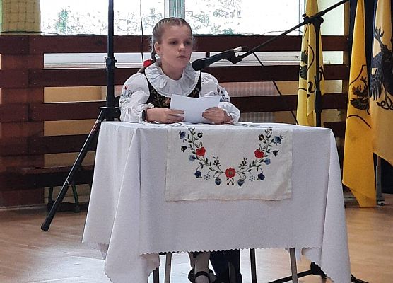 Gminny etap konkursu czytelniczego w języku kaszubskim szkoła w Garczegorzu.