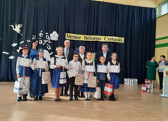 Gminny etap konkursu czytelniczego w języku kaszubskim szkoła w Garczegorzu.