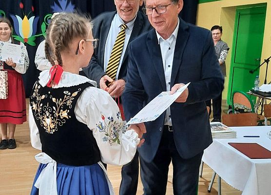 Gminny etap konkursu czytelniczego w języku kaszubskim szkoła w Garczegorzu.