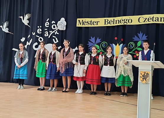 Gminny etap konkursu czytelniczego w języku kaszubskim szkoła w Garczegorzu.