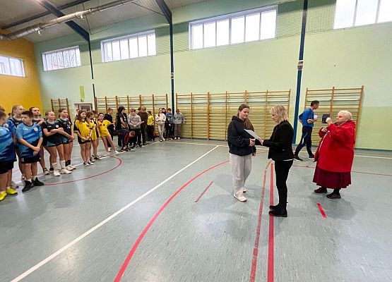 Igrzyska Młodzieży Szkolnej w koszykówce w Redkowicach.