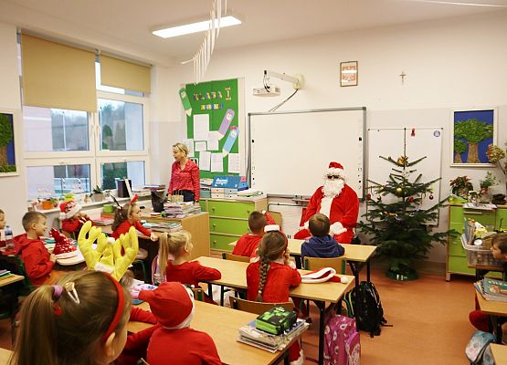 Mikołajki w SP Redkowice.