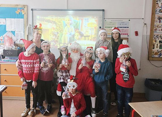 Mikołajki w SP Redkowice.