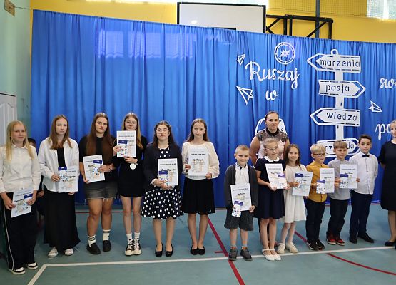 Gala wręczania nagród za rok szkolny 2024-2025 SP w Redkowicach