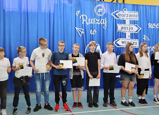 Gala wręczania nagród za rok szkolny 2024-2025 SP w Redkowicach