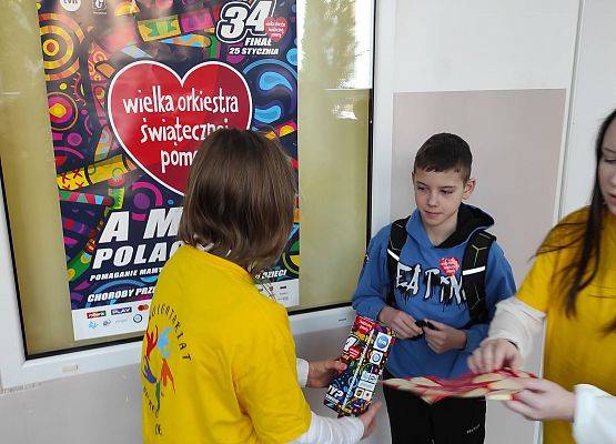 WOŚP w sp Redkowice - 2026r