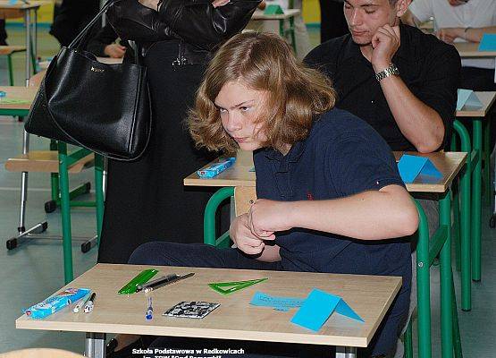 Finał IV Wojewódzkiego Konkursu Matematycznego „MATHMAN” w SP Redkowice.