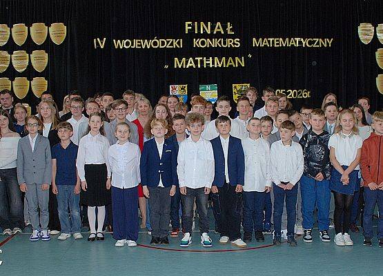 Finał IV Wojewódzkiego Konkursu Matematycznego „MATHMAN” w SP Redkowice.