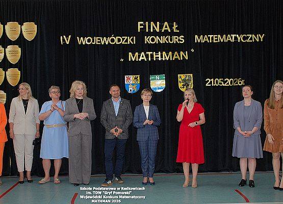 Finał IV Wojewódzkiego Konkursu Matematycznego „MATHMAN” w SP Redkowice.