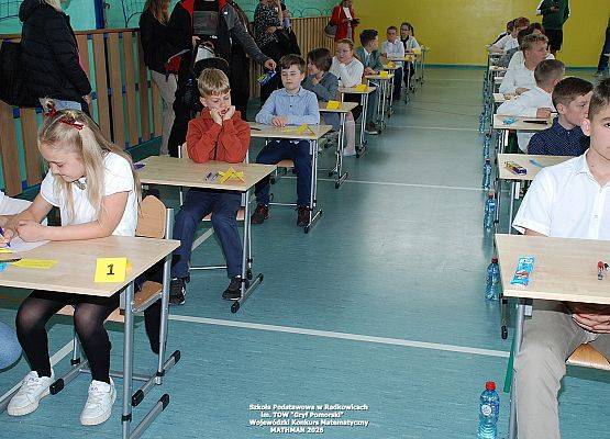 Finał IV Wojewódzkiego Konkursu Matematycznego „MATHMAN” w SP Redkowice.