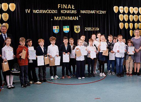Finał IV Wojewódzkiego Konkursu Matematycznego „MATHMAN” w SP Redkowice.