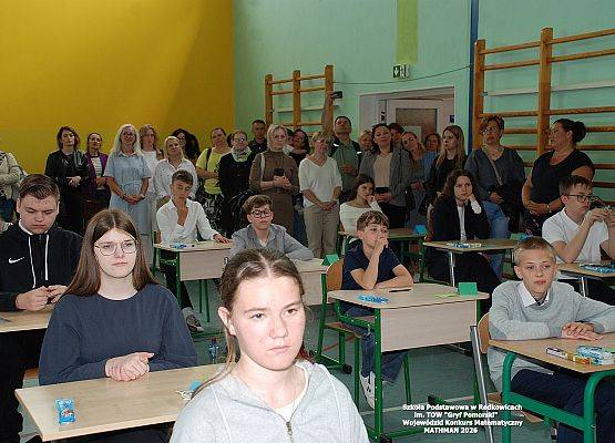 Finał IV Wojewódzkiego Konkursu Matematycznego „MATHMAN” w SP Redkowice.