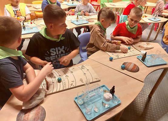 Klasa 2 z Redkowic w Centrum Nauki Experyment w Gdyni.