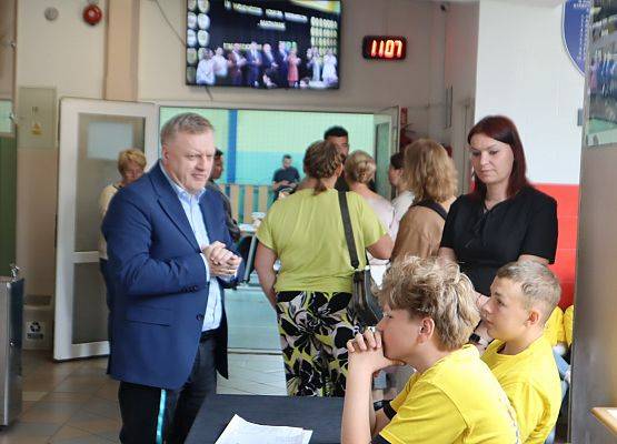 Grafika 7: Finał IV Wojewódzkiego Konkursu Matematycznego Mathman