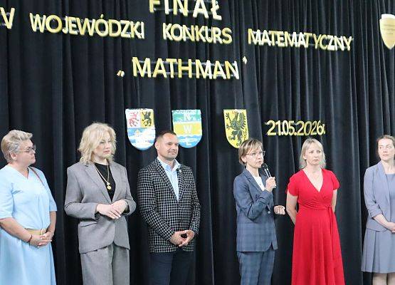 Grafika 10: Finał IV Wojewódzkiego Konkursu Matematycznego Mathman