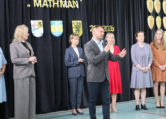 Grafika 11: Finał IV Wojewódzkiego Konkursu Matematycznego Mathman