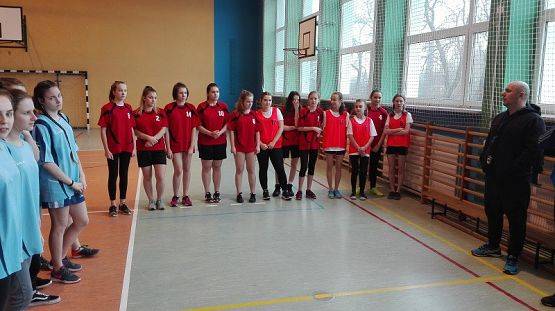  Grafika #0: Gminne zawody w koszykówce dziewcząt