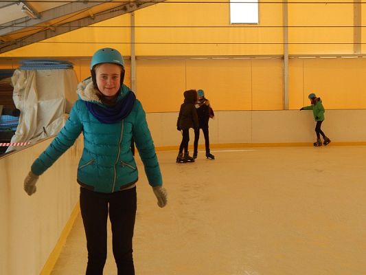 Grafika #12: Wyjazd integracyjny klasy VII na lodowisko do Łeby